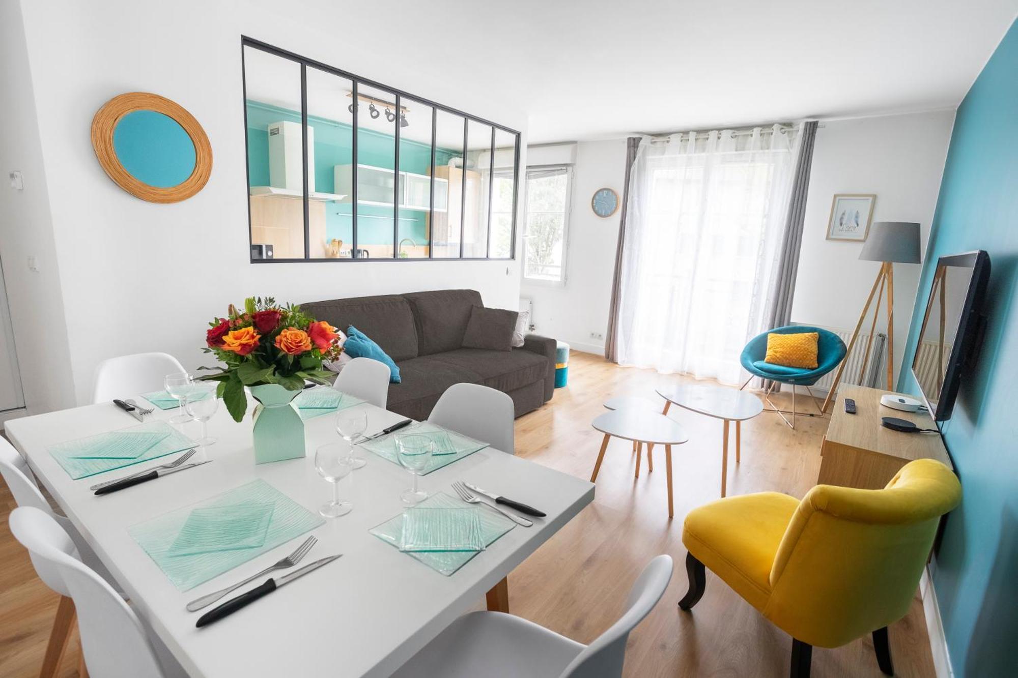 Appartement-Bao Tiam-Tiam Conciergerie-5Min Disneyland-Free Parking Serris Exterior foto