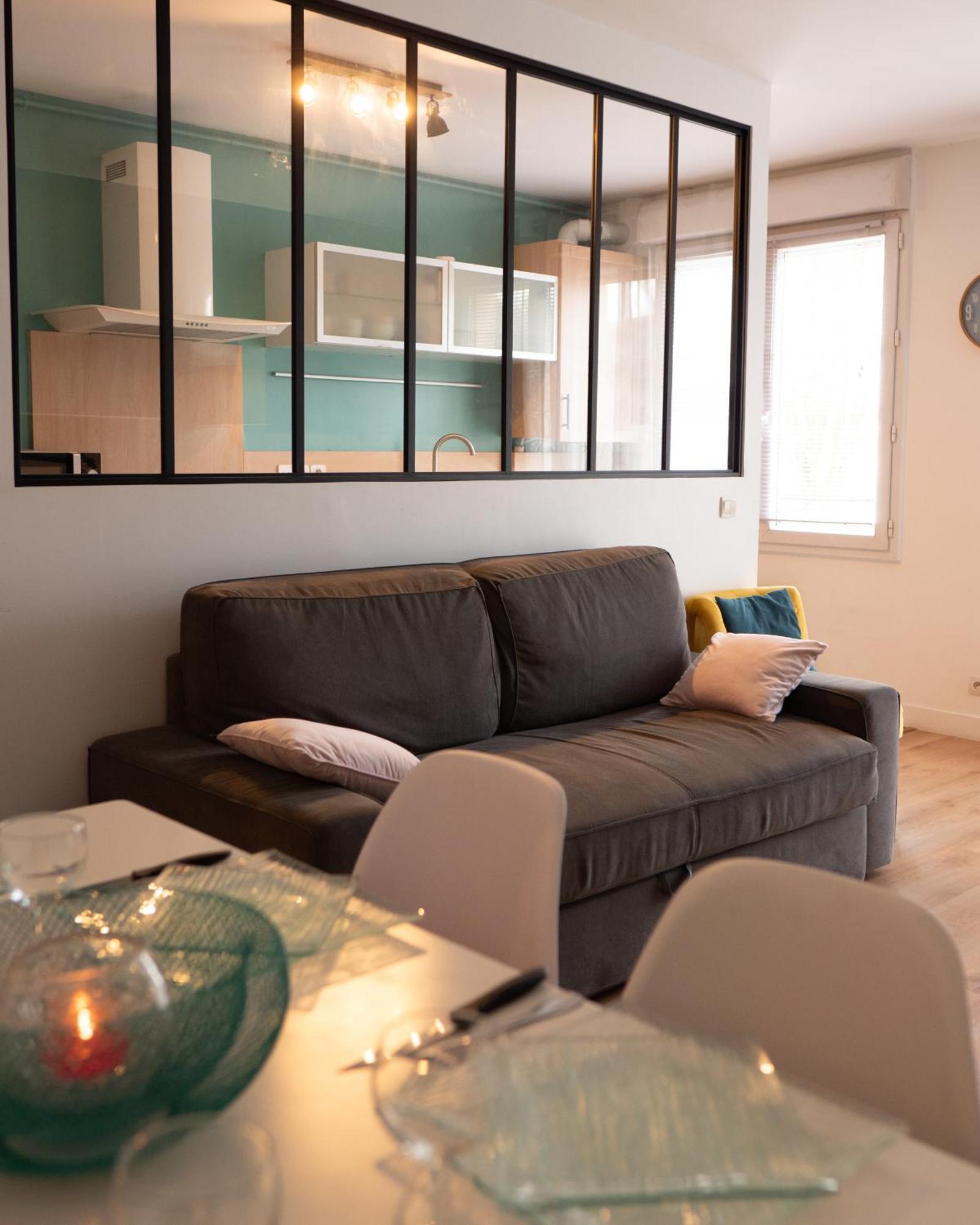 Appartement-Bao Tiam-Tiam Conciergerie-5Min Disneyland-Free Parking Serris Exterior foto